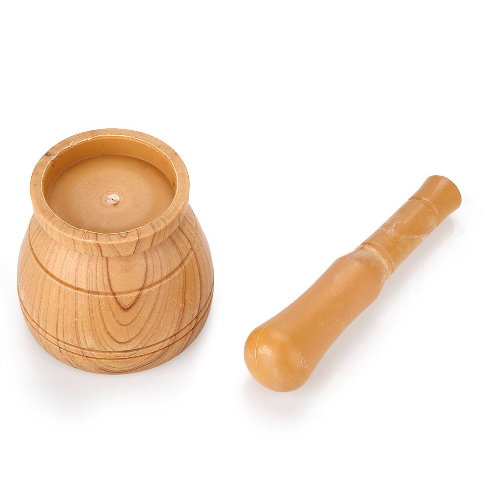Set pestello per mortaio a mano, set di pestello per mortaio manuale in plastica aglio spezie mortaio set pestello per mortaio in plastica smerigliatrice frantoio per spezie utensile da cucina