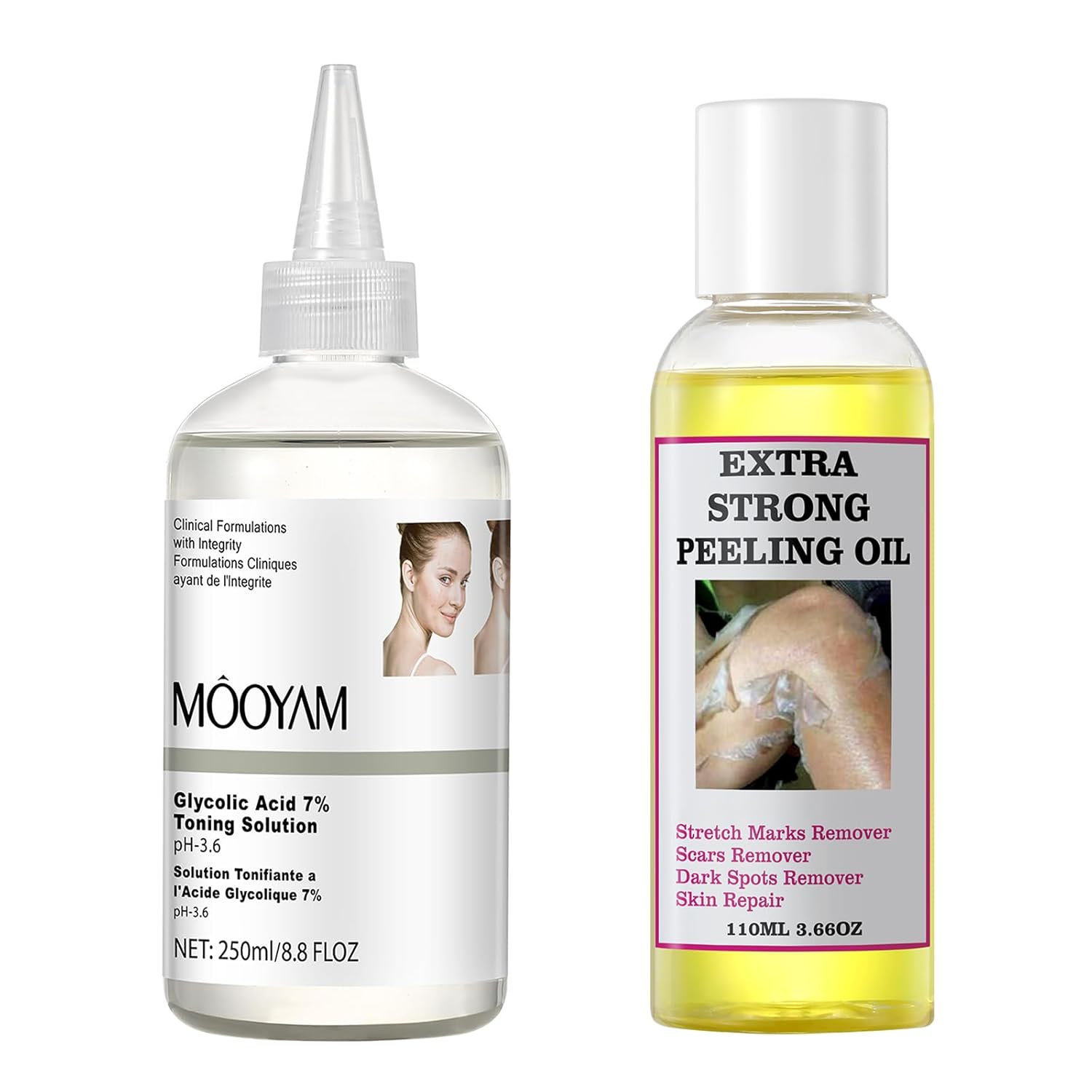 Peeling Oil for Dark Skin Yellow Peeling Oil Strong Peeling