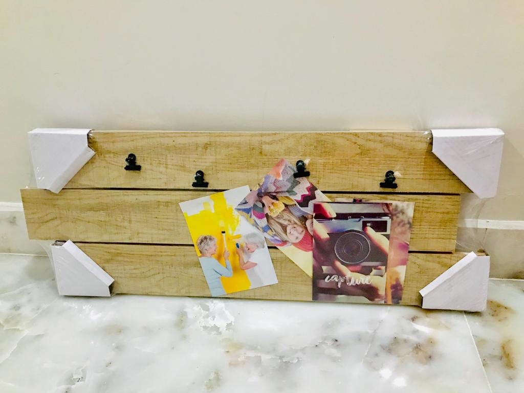 GenericKV Creation Wall Mount Clip Holder Photo Frame