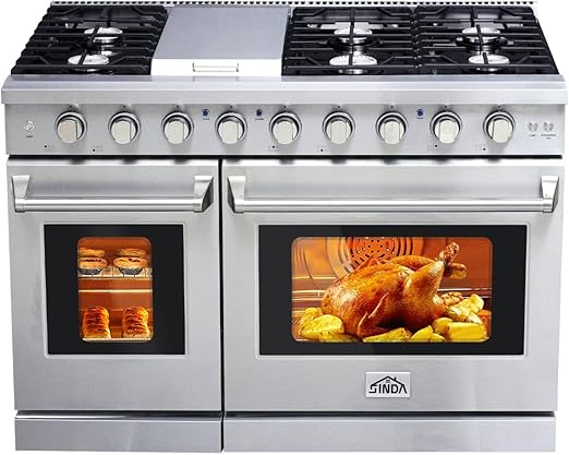Sinda 48-inch Gas Range Sinda 48-inch Gas Range