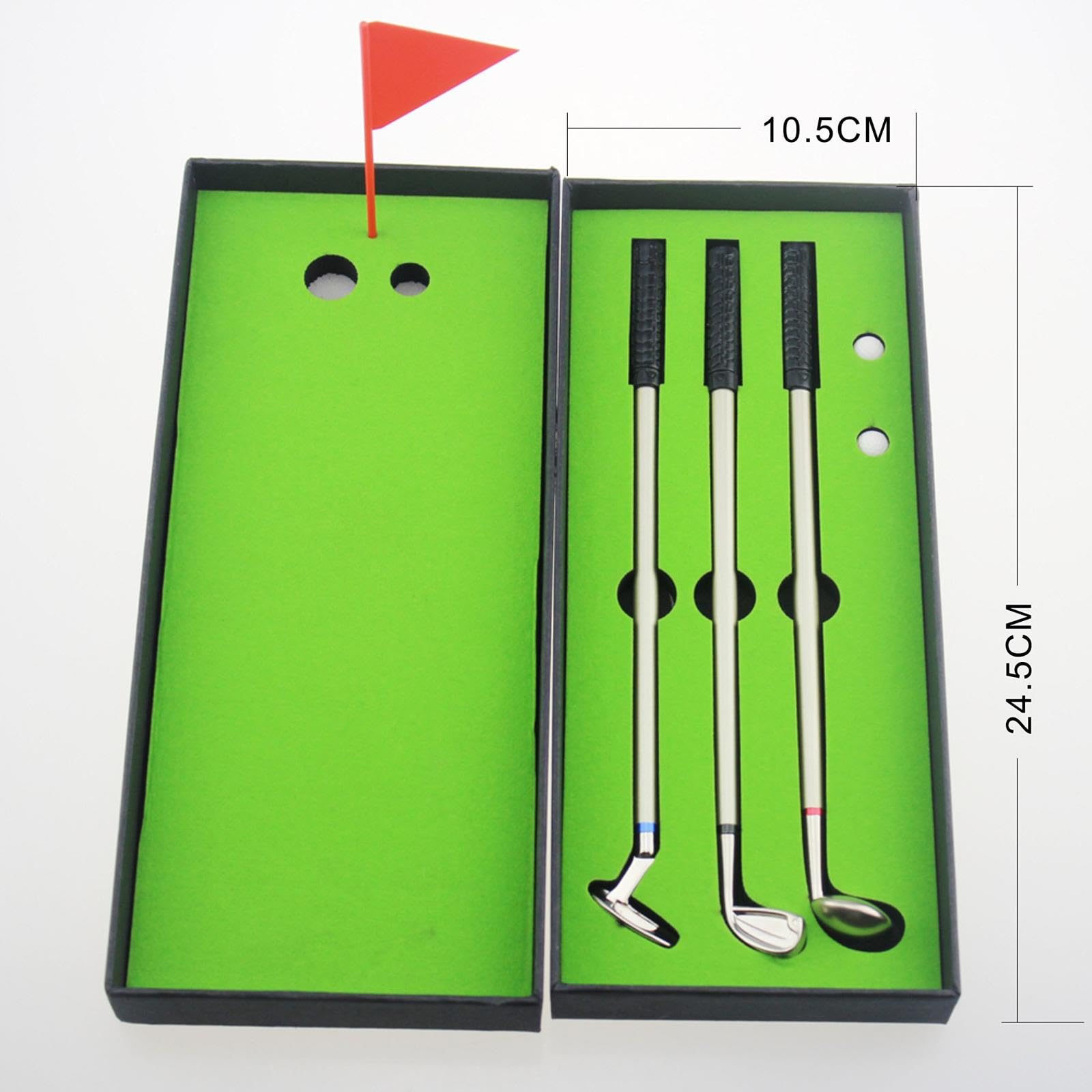 Crestgolf Set Regalo da Golf 3pcs Regali per Uomini Appassionati