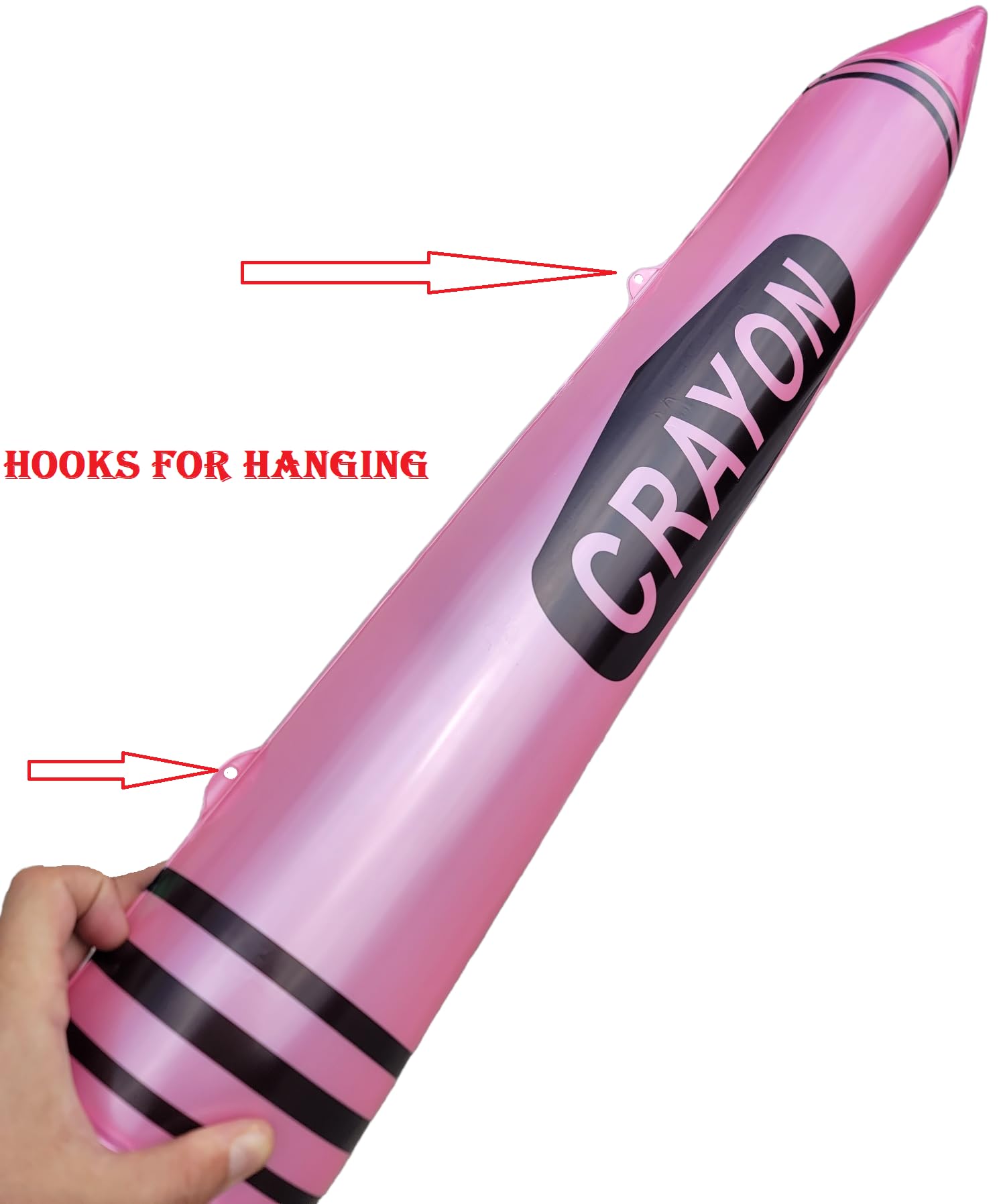 4 Pièces Crayon Gonflable Crayon Gonflable Crayon Géant Accessoire De