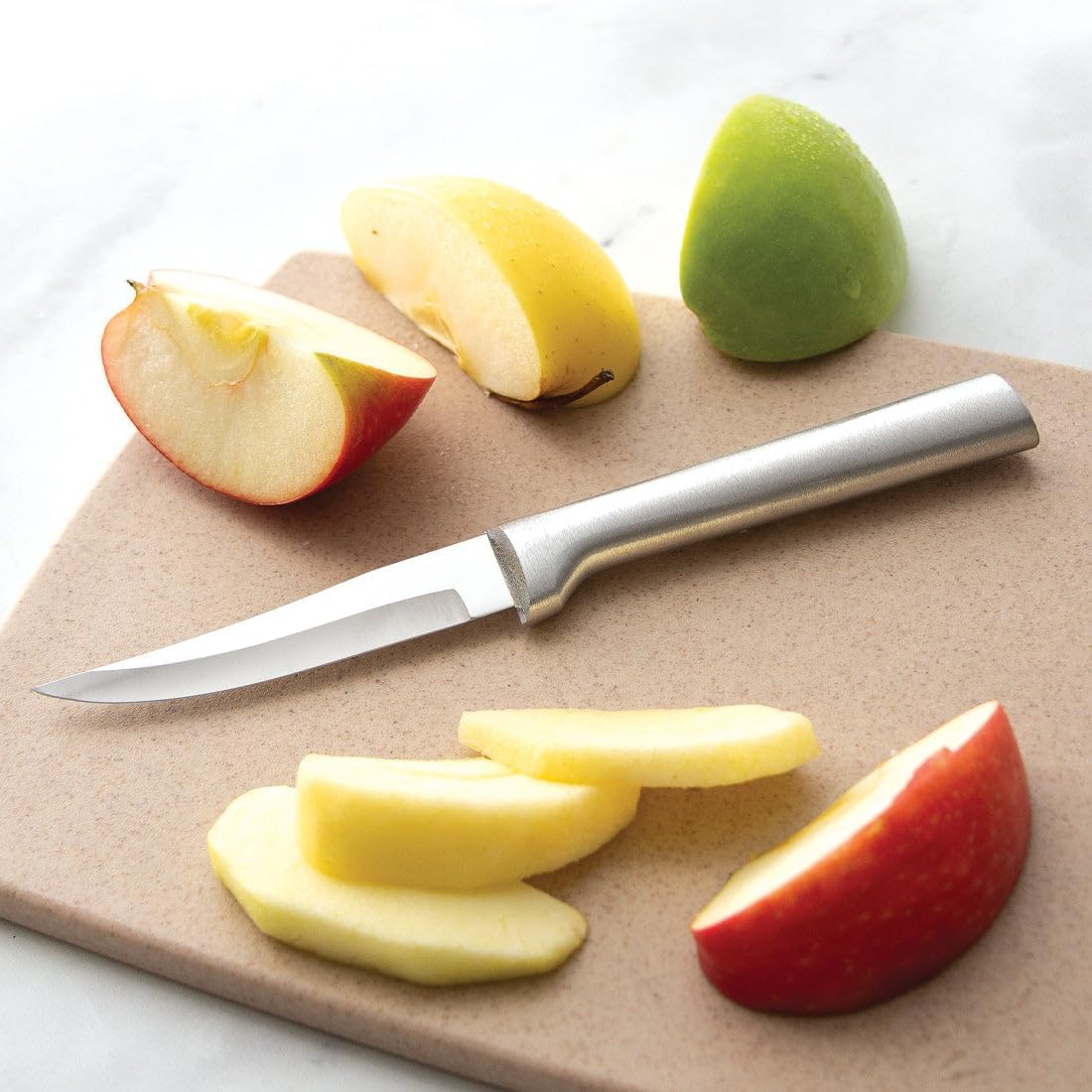 Rada Cutlery Paring Knives Galore ProPack (DS01), 3-Piece Knife Set, Stainless Steel Blades, Silver Handle
