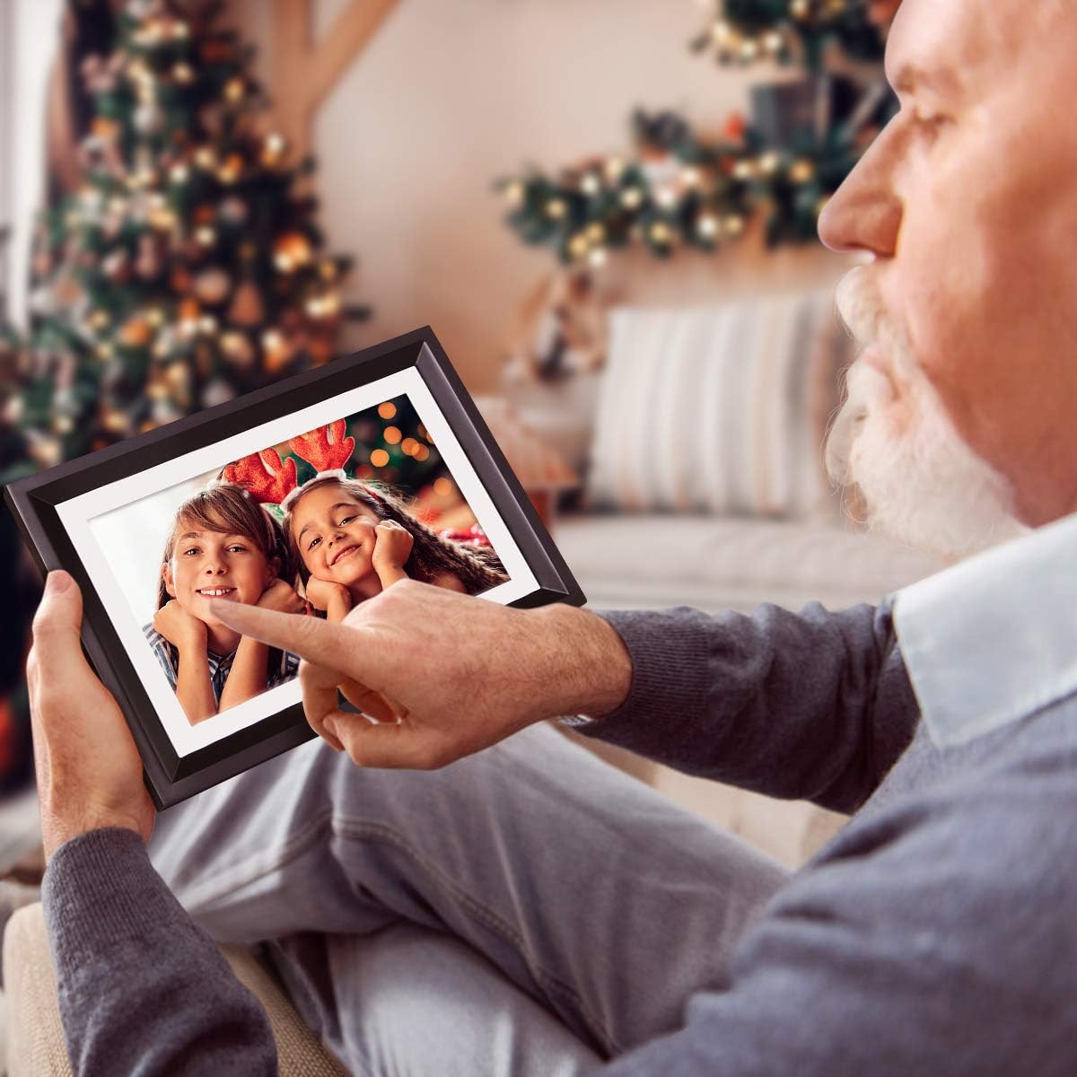 Super Big Clearance! Digital Picture Frame WiFi,LOVCUBE 10 Inch Smart Digital Picture Frame with Touch Screen Display,Share Moments Instantly via APP or Web Portal Best Deal π Digital Picture Frame WiFi,LOVCUBE 10 Inch Smart Digital Picture Frame with Touch Screen Display,Share Moments Instantly via APP or Web Portal