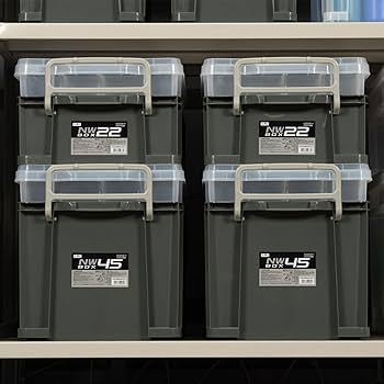 【ノーブル】マシンボックス4個、他 Amazon | アステージ NWボックス ＃22 グレー | パーツボックス