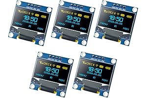 5 Pack Mini Self-Luminous OLED Screens