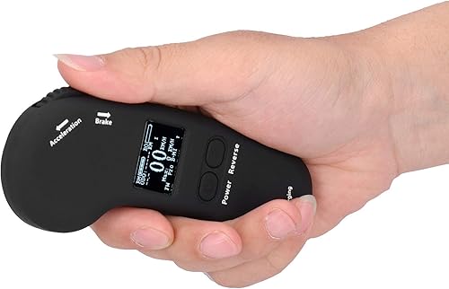 Miniatura 7 de PerGar Monopatín eléctrico con control remoto, monopatín eléctrico, pantalla LED inalámbrica, control remoto con frenado de velocidad ajustable,