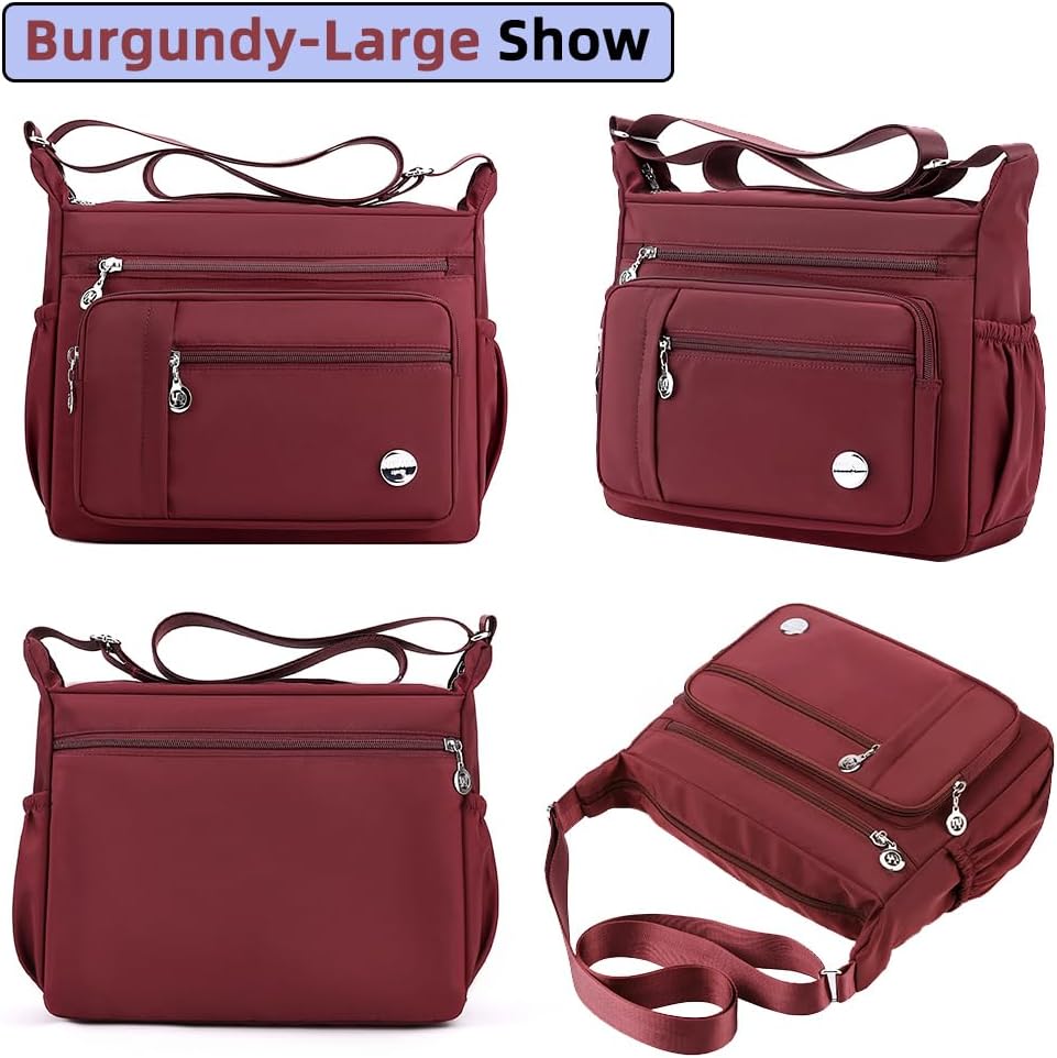 MINTEGRA Women Shoulder Handbag Roomy Multiple Pockets Bag Ladies Crossbody Purse Fashion Tote Top Handle Satchel - Image 6
