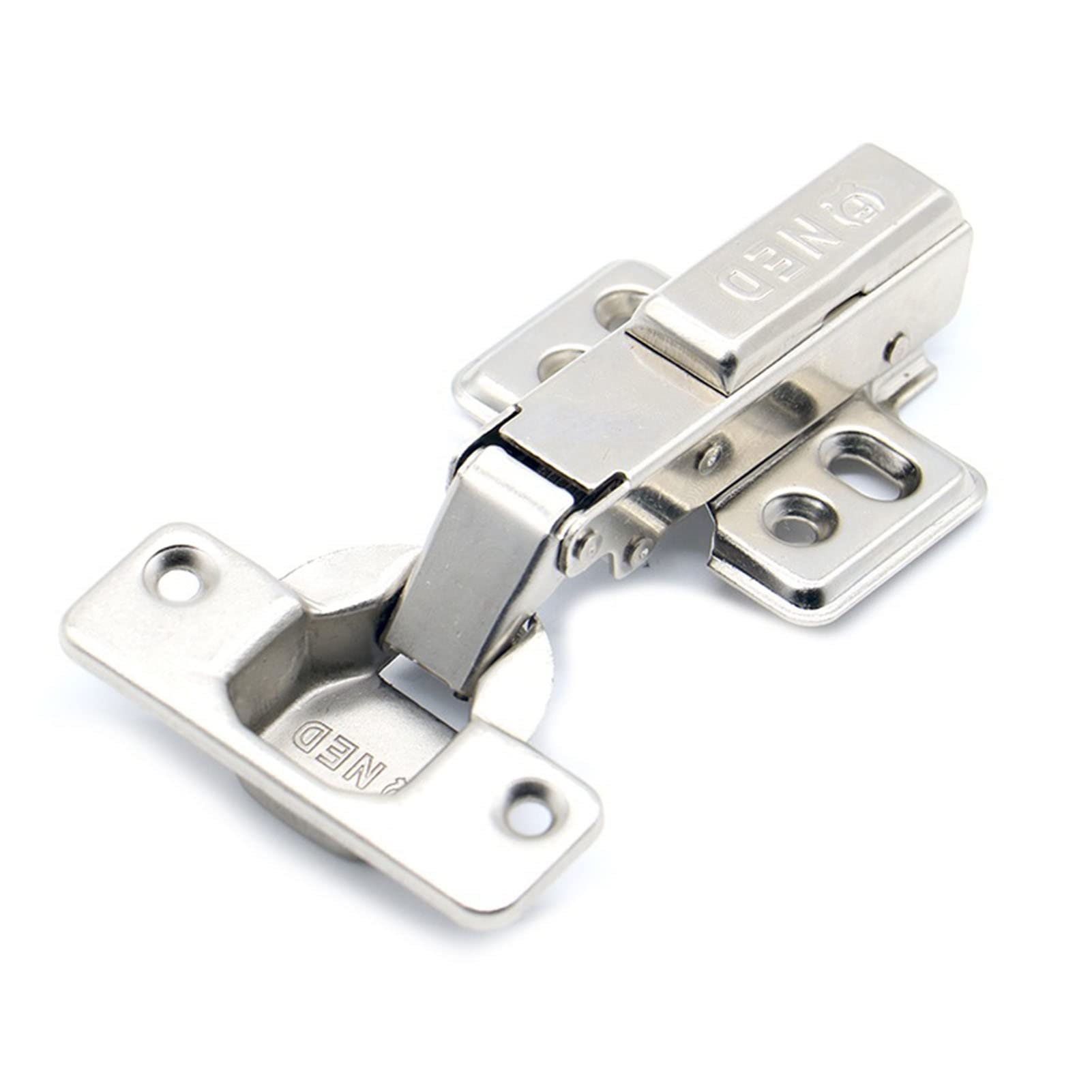 Nvsfzgiyg One Color Hydraulic Hinges, Iron Core Dampers, Buffer Cabinet Door, Soft Closing Furniture Hardware(Insert Embed)