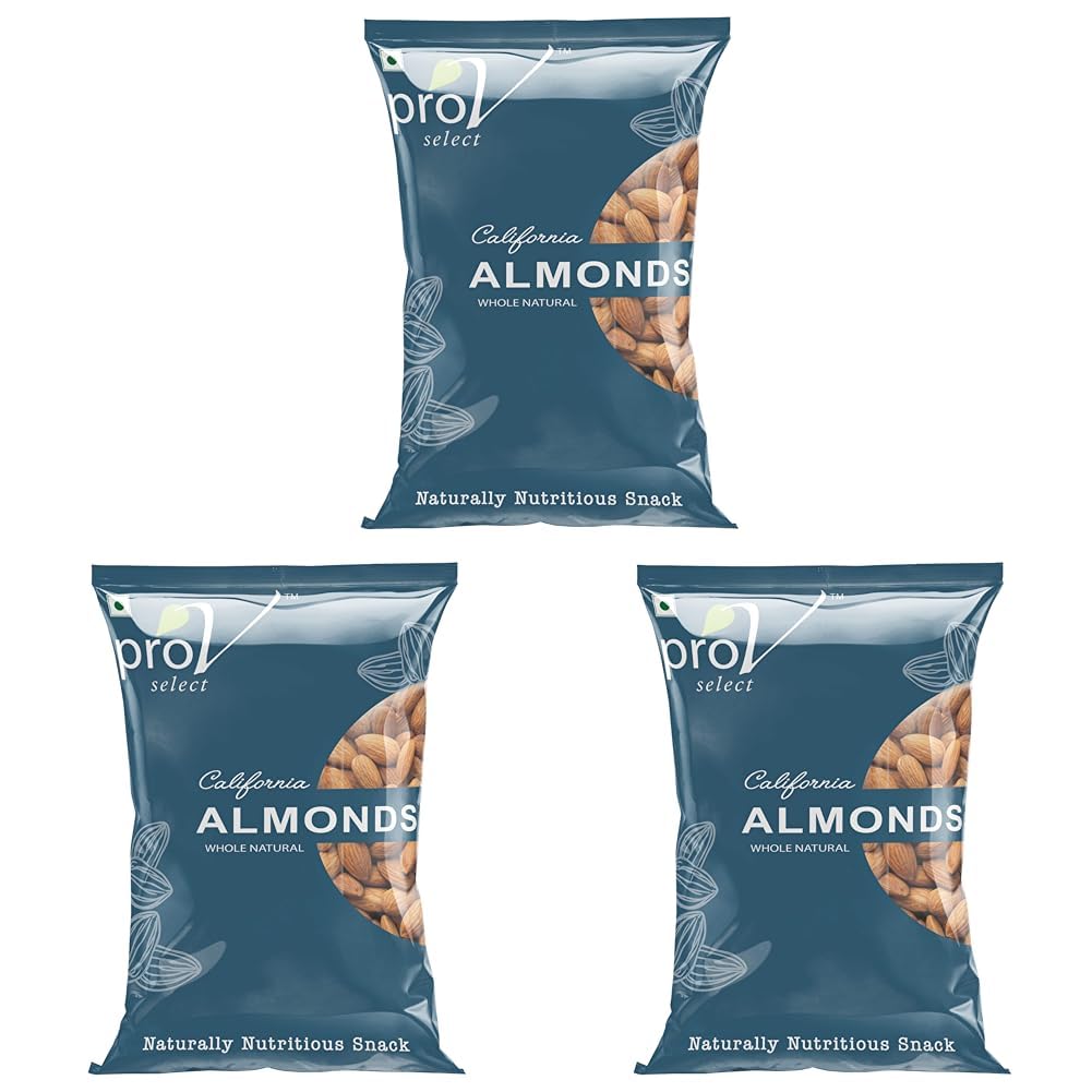 ProV Select - Almonds 1Kg|Value Pack|Raw Badam Dry Fruit | High Protein Healthy Nuts Snack| Amazing Quality Almond | Sourced From California | Crunchy & Tasty | Chef Sanjeev KapoorS Choice Brand (B0D8183CZR) Amazon Price History, Amazon Price Tracker