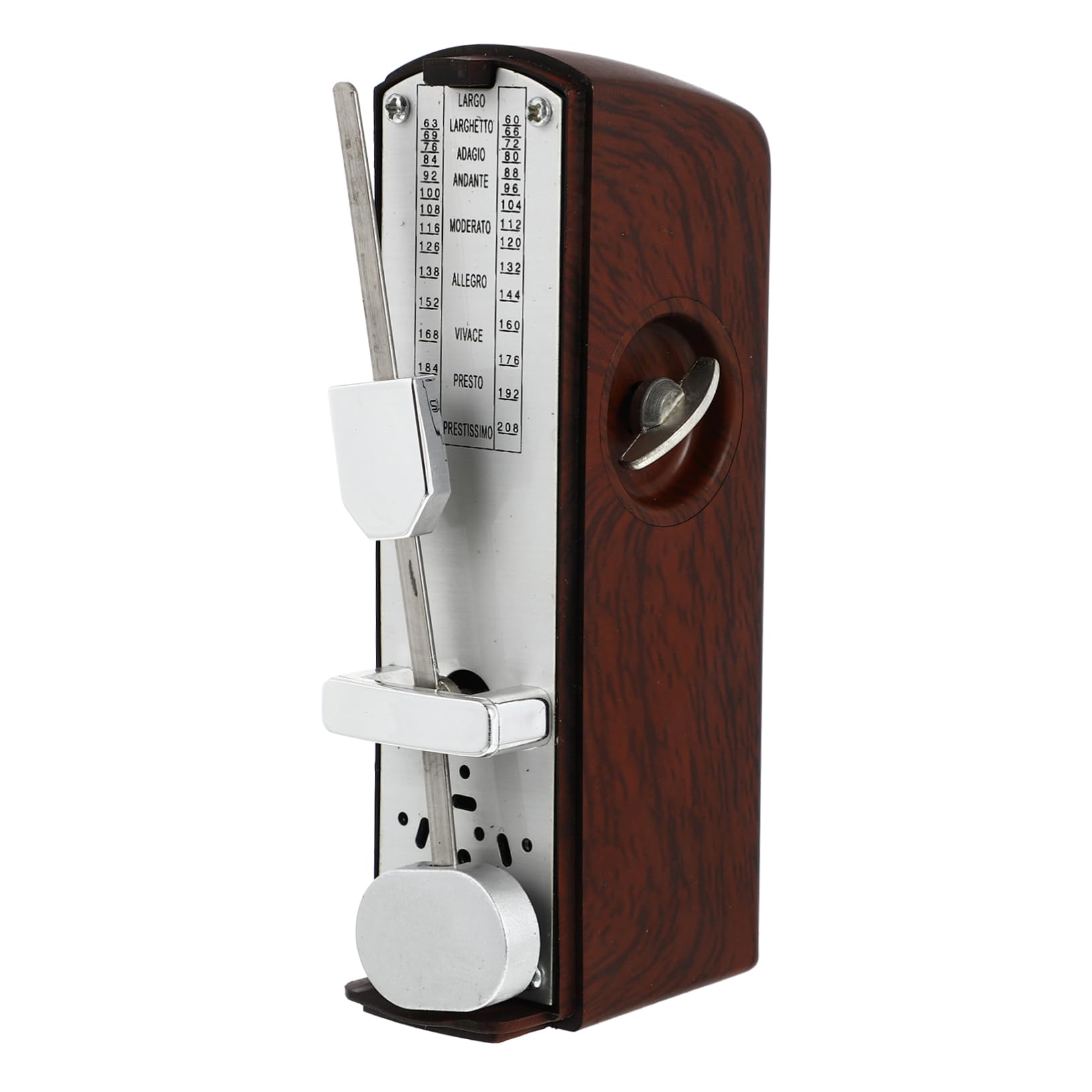 OFFSCH 1Pc Mechanical Metronome for Musicians Accurate Beat Timing for Guitar Piano and Other Instruments Portable Mini Design Easy to Use and Store