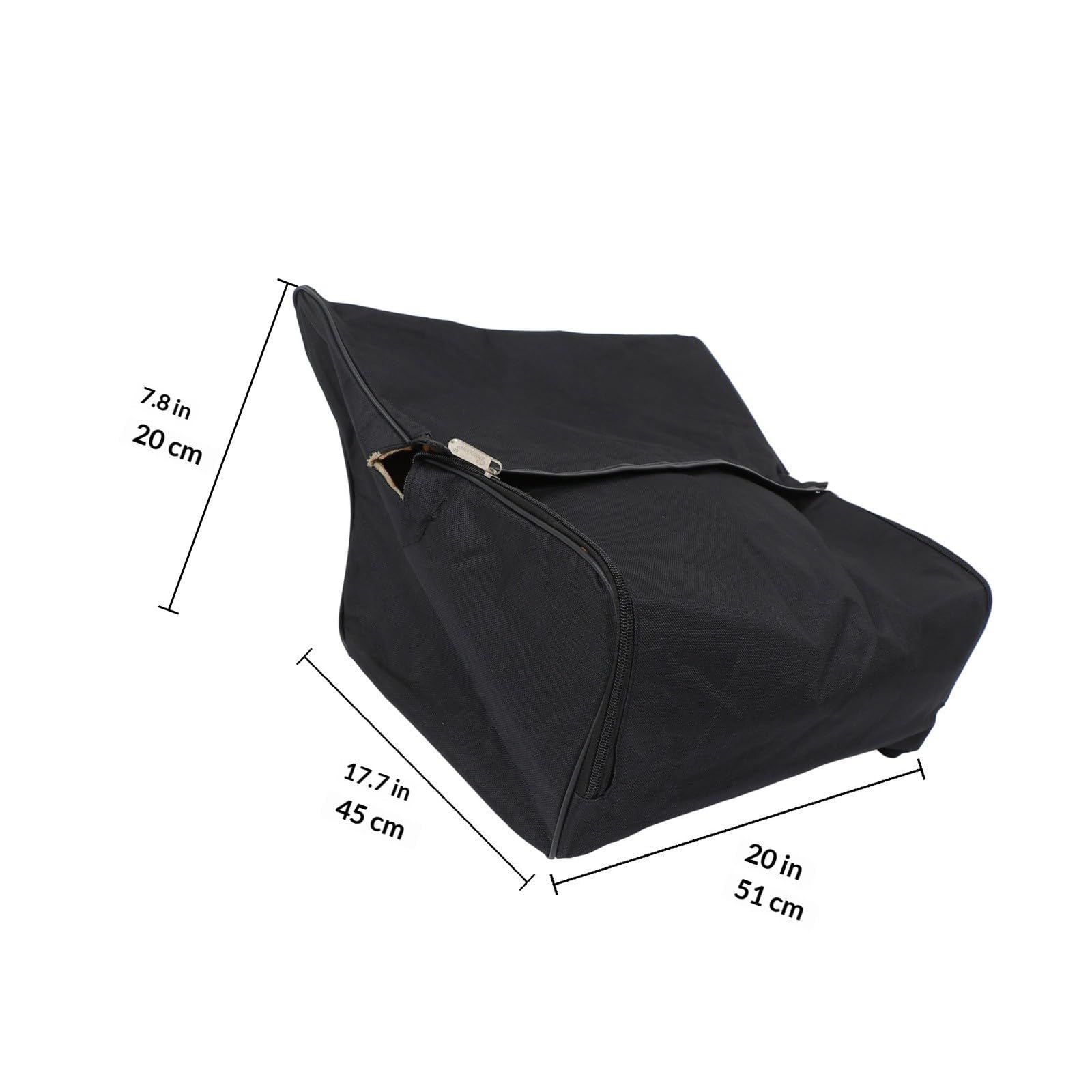 Estuche de Acordeón Portátil y Ajustable, Oxford Negro