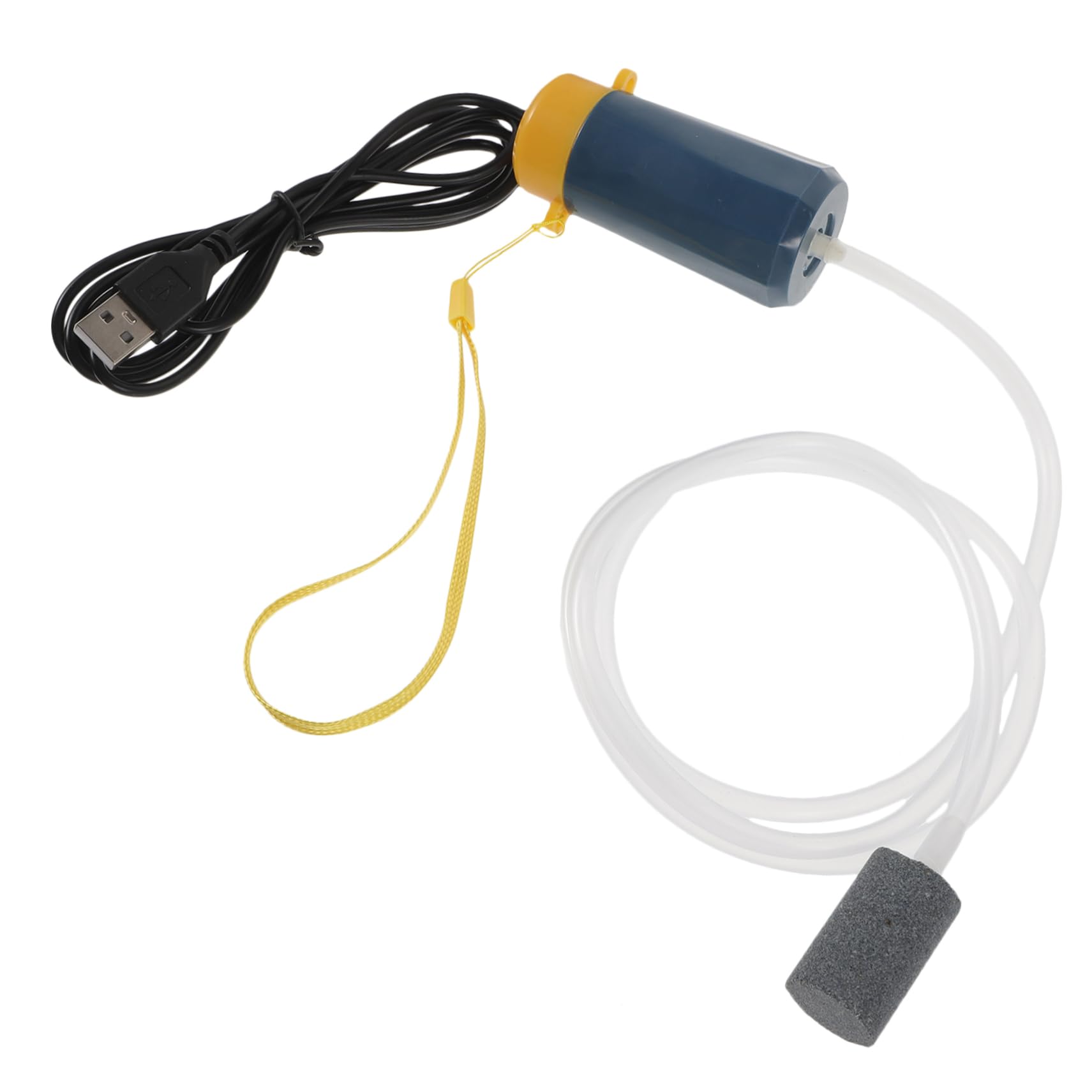 Toddmomy 3piezas Bomba De Portátil USB para Acuarios Aireador Silencioso Gran Desplazamiento para Peceras y Actividades De Pesca Generación Estable De Burbujas