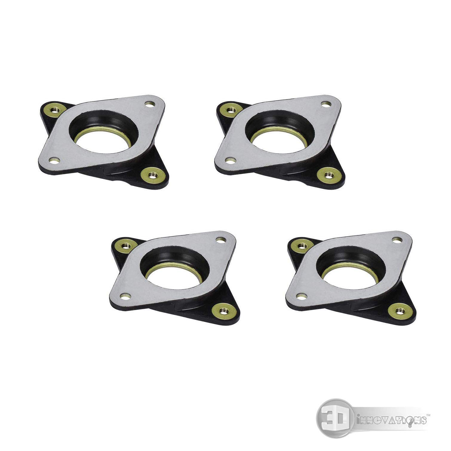 3DINNOVATIONS NEMA 17 Metal & Rubber Stepper Motor Vibration Dampers Imported genuine 42 Stepper Motor Shock Absorber for 3D Printer and Other Device (Qty: 4 pcs)-picture-30