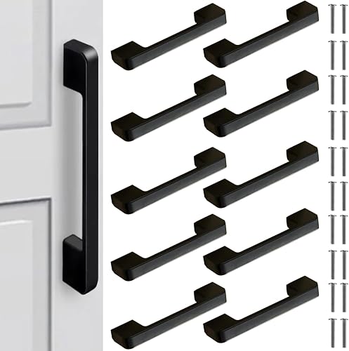 Ruhhy Tiradores para muebles con tornillos, 10 unidades, distancia entre orifici