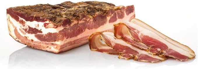 Tocino ahumado, Bacon, Pancetta Affumicata, Salumi Pasini, entera, 1,6 Kg