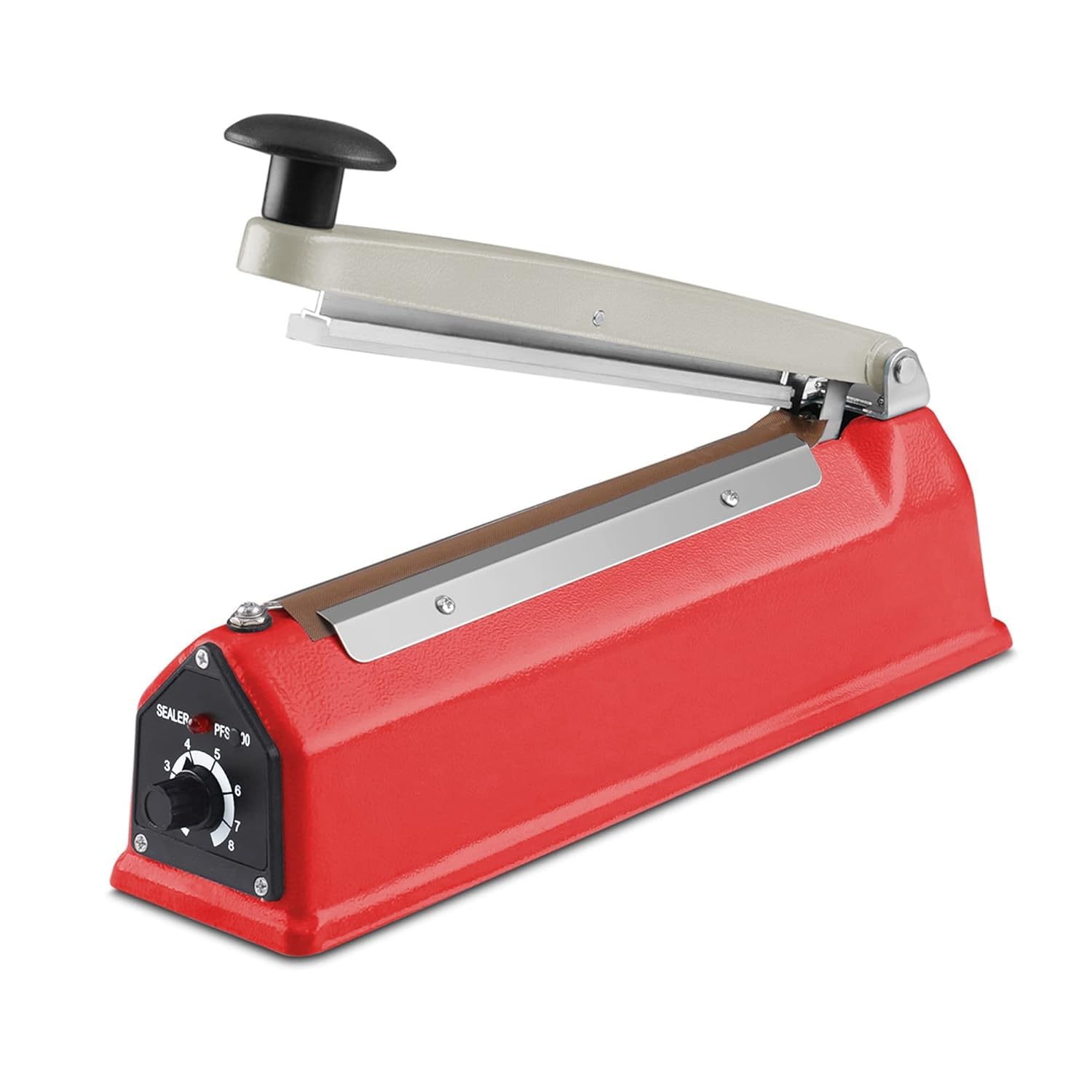 Elove Sealing Machine 8 Inch Plastic Poly Bag Seal Machine | Multi Purpose Heat Sealer | Electric Heat Press Sealer Machine | Plastic Polyethene Poly Bag Packing Seal Machine for PE PP Pouch (8 Inch)