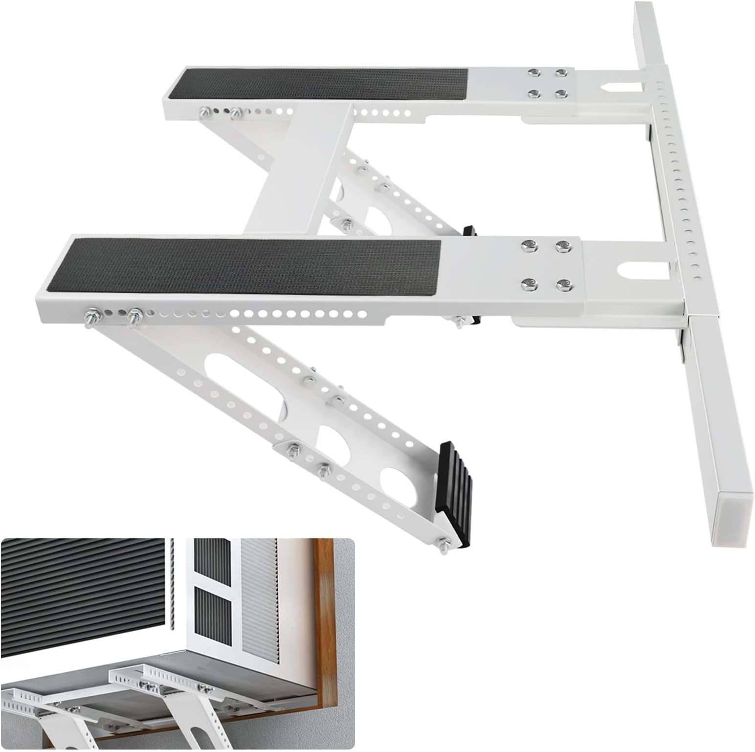 Amazon.com: Jeacent Universal Window Air Conditioner Support Bracket No ...