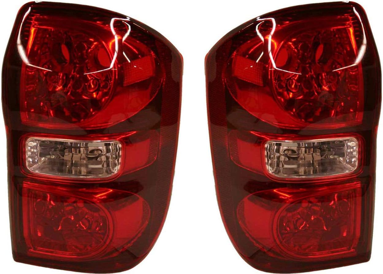 Garage-Pro Tail Light Set Compatible with Toyota RAV4 2004-2005 Halogen Driver and Passenger Side