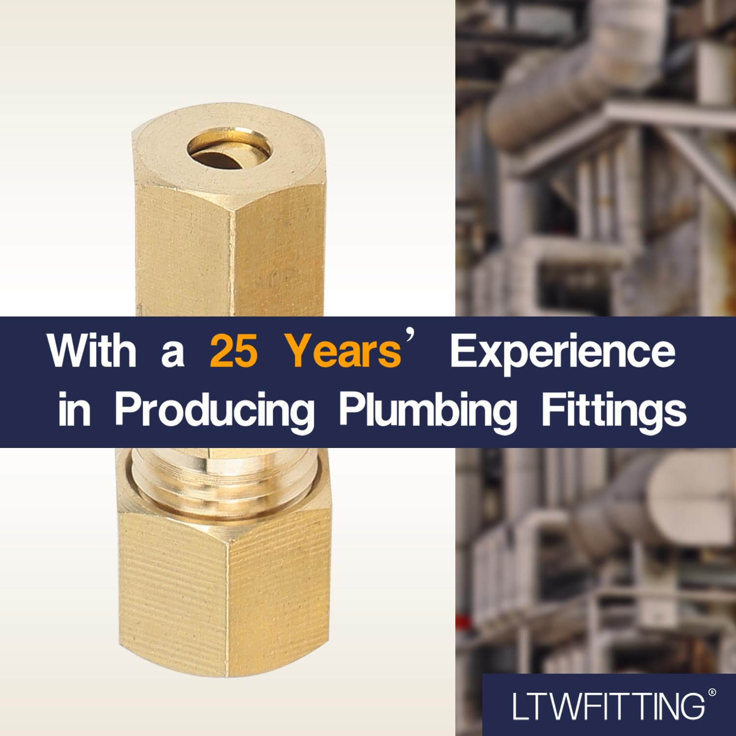 Amazon.co.jp: LTWFITTING ユニオン ナット付 適合チューブ外径(OD)3