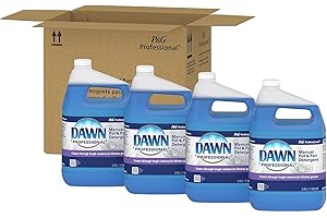 Dawn Professional Manual Pot and Pan Liquid Dish Soap, 1 Gallon, 4-Pack