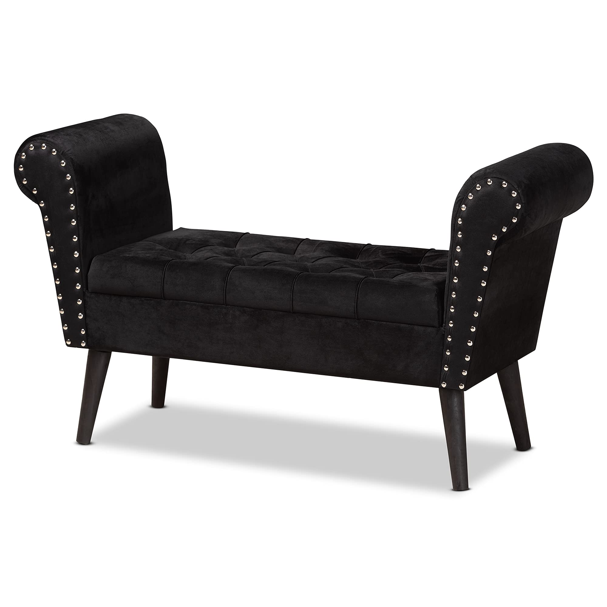 Photo 1 of Baxton Studio 194-11956-AMZ Benches & Banquettes, Black