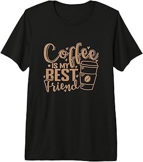 Coffee is My Best Friend Café Koffein Premium Tri-Blend T-Shirt