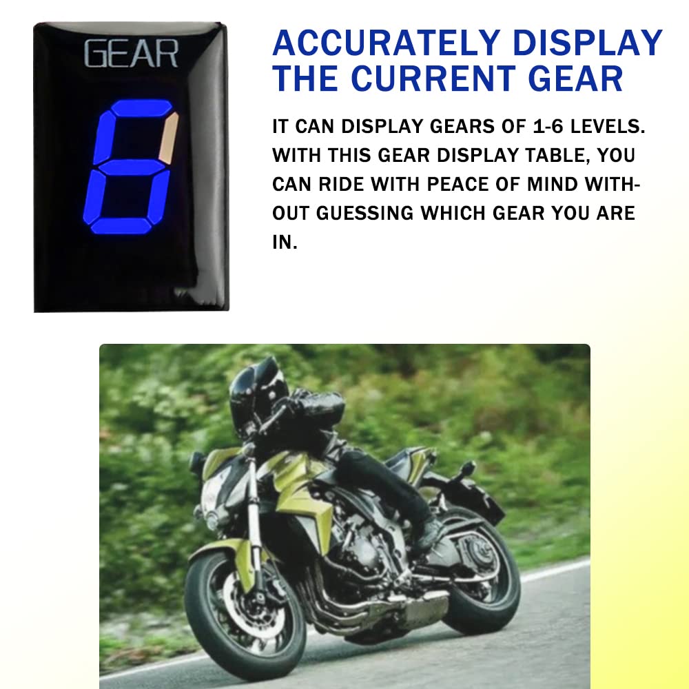 Motorrad Ganganzeige wasserdicht kompatibel mit Suzuki DL1000V GSXR GSR 400 600 750 GSX1300 GSX1400