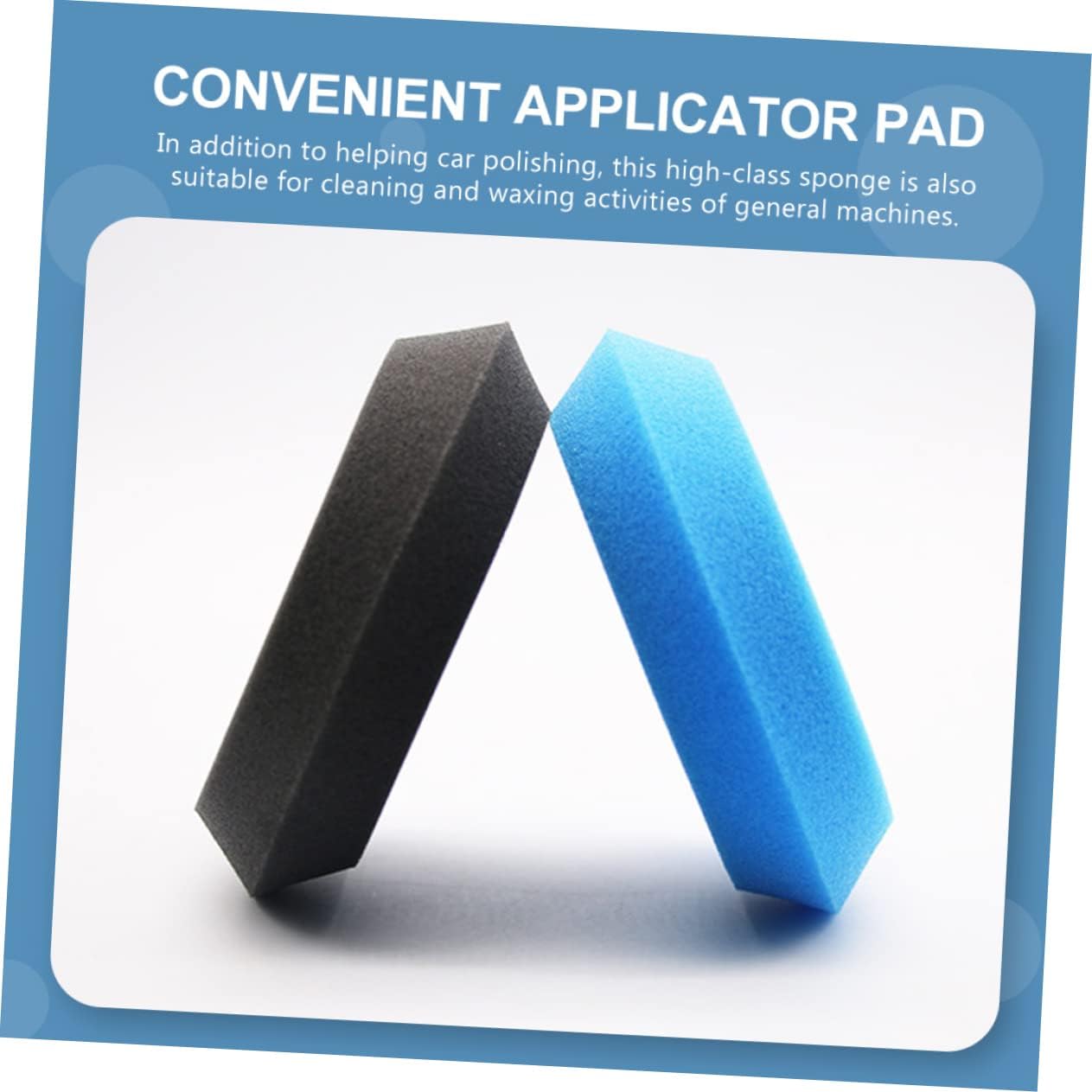 ARTIBETTER 2sets Painting Sponge for Pottery Multi-Functional Wax Applicator Pad Easy to Use Great for Car Detailing 5pcs*2
