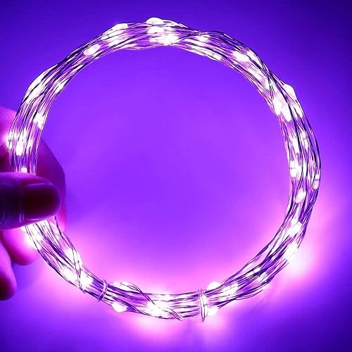 Miniatura 2 de Guirnalda de luces LED USB de 33 pies con 100 luces LED decorativas para dormitorio, interior, exterior, fiesta, boda, cumpleaños, Navidad, Acción