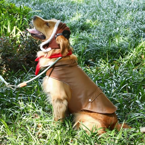 Disfraz de Piloto para Perros XL miniatura 6
