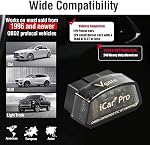 Vgate iCar Pro Bluetooth 4.0 OBD2 Code Scanner OBD2 Car Diagnostic Tool for iOS iPhone iPad/Android Compatible with ELM327 Adapter