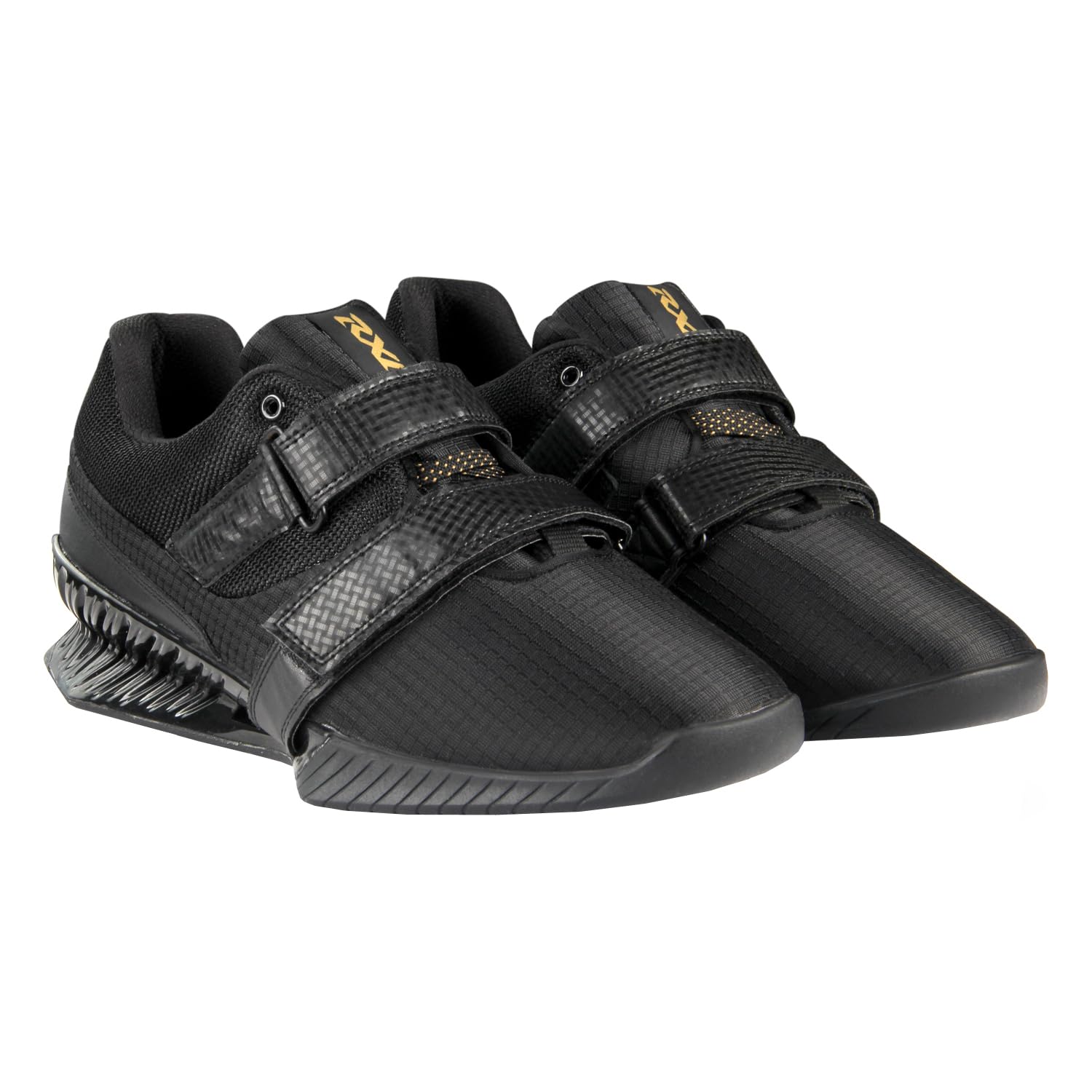 rxn Hercules Weightlifting Shoes for Men and Women - Weight Lifting Shoes for Powerlifting, Deadlifting & Crossfit - Strap and Lace-Up Gym Shoes - Non-Slip Olympic Lifting Shoes-picture-36