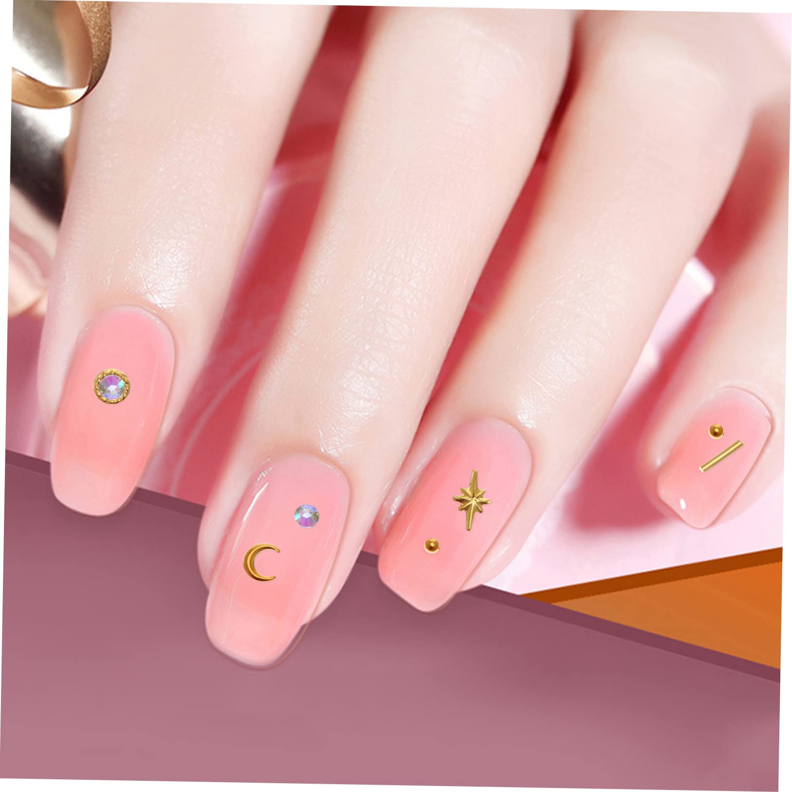 3 Set Decorazioni Per Unghie Per Nail Art Accessori Per Manicure Diy Eleganti Abbellimenti Per Unghie 8 Scatole*3