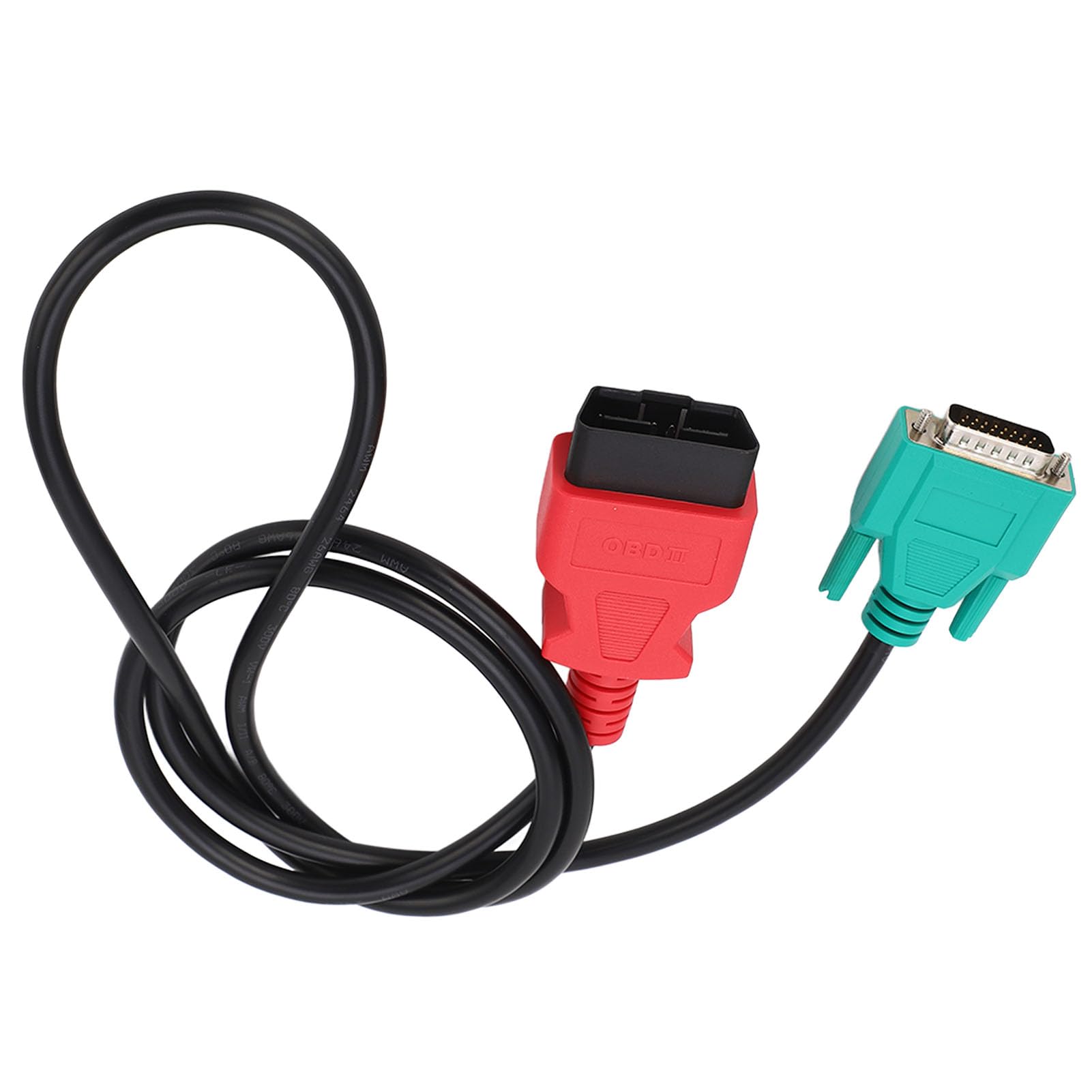 JPro Noregon Cable OBDII Flexibilidad Plug and Play 121591 Reemplazo para Mack Trucks 2013 y más nuevos Material de Goma ABS de 5 pies de Largo