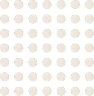 Sowaka 50 Pcs Unfinished Wooden Circle Discs Round Small Blank Natural Wood Slices for Crafting Writing DIY Project Ornament Painting Art Home Decoration (20 mm)