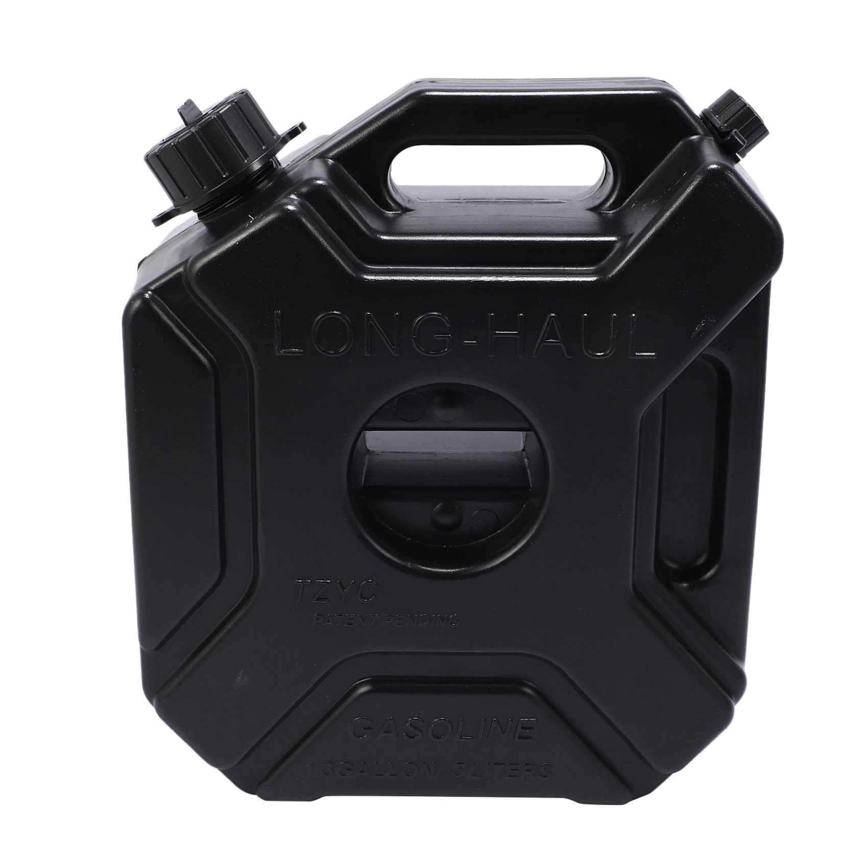 3X 5L Liter Schwarzer Kraftstoff Tank Können Auto Motorrad Ersatzbenzin Öltank Backup Jerrycan Kraftstoffkrüge Kanister mit Schloss & Schlüssel