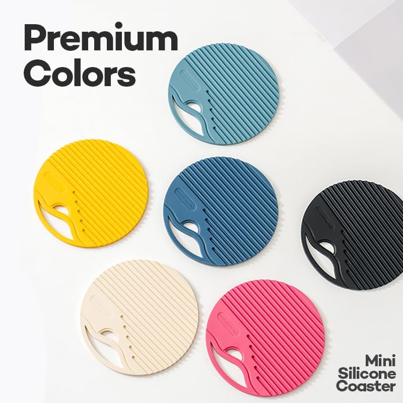 Miniatura 7 de Salvamanteles de silicona para platos calientes, salvamanteles resistentes al calor para ollas y sartenes calientes, almohadillas calientes