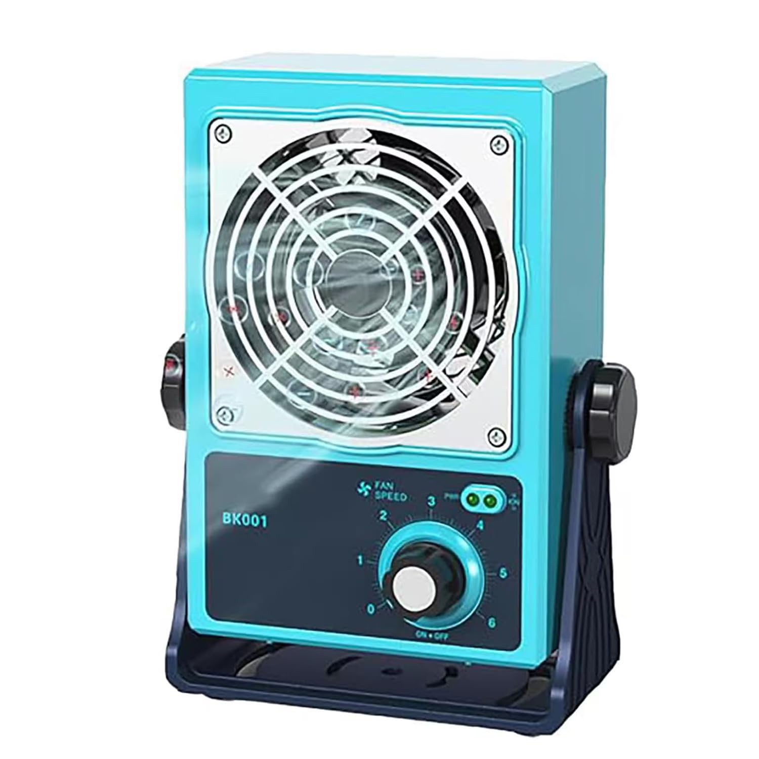 Eliminador De Electricidad Estática De 85 CFM Con Dispositivo De Limpieza, Soplador De Iones Antiestático De Escritorio, Ionizador Ajustable Sin Escalonamientos, Generador De Carga Positiva Y Negativa