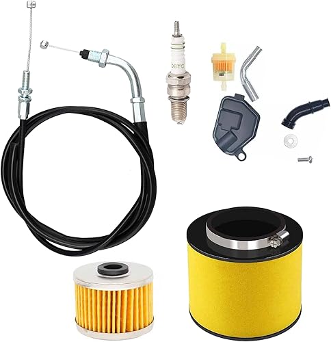 Miniatura 8 de Carburador TRX300 compatible con Honda Fourtrax 300 350 Foreman 400 450 Rancher 350 Carb, carburador Honda Fourtrax 300, carburador Honda Foreman