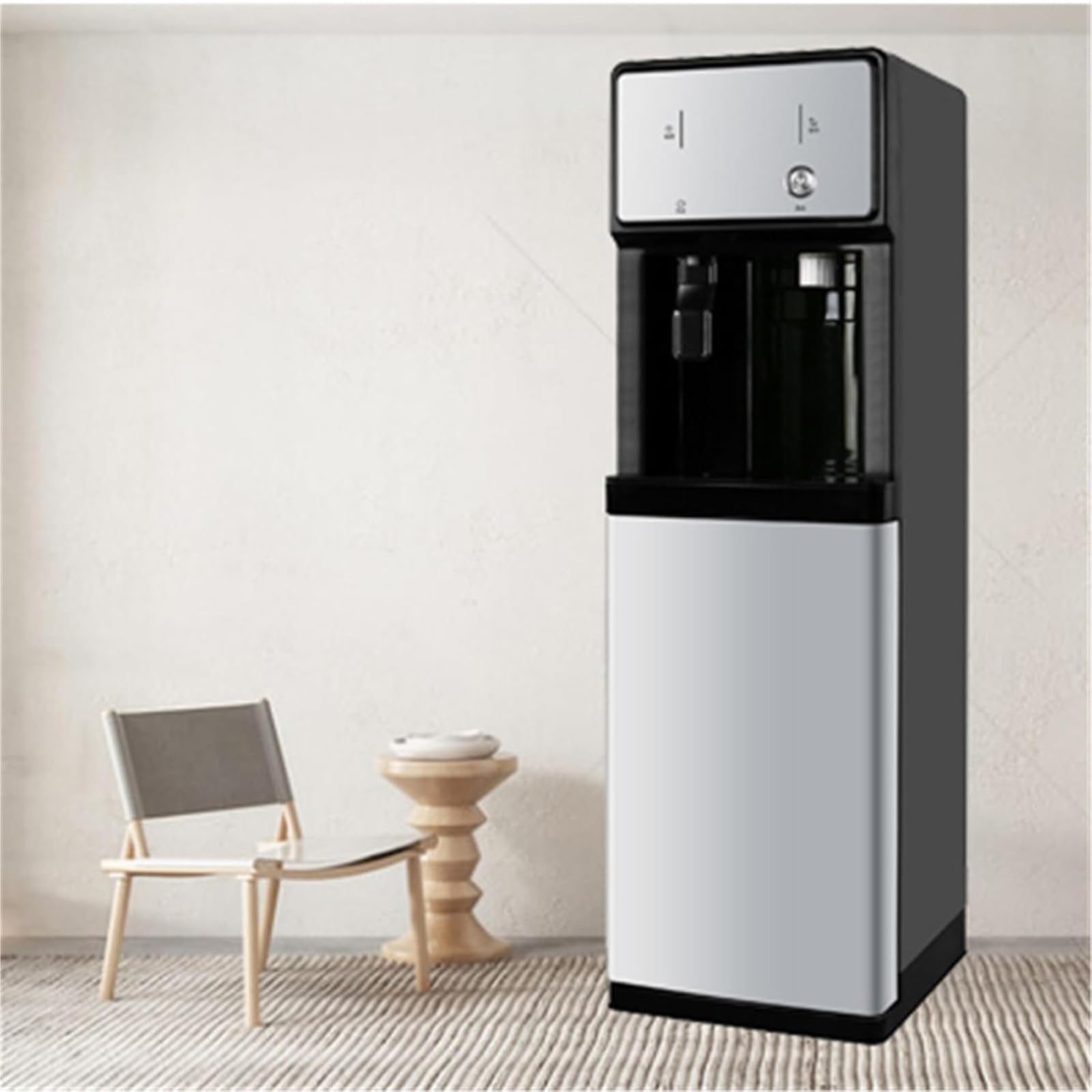 ITOSUI Water Cooler Dispenser With 3-Second Instant Boiling Ice And Warm Dual Function - Ideal For Home Office Commercial - Freestanding Mains Fed Unit Floor Standing Drinking Fountain,001,103cmx30cm