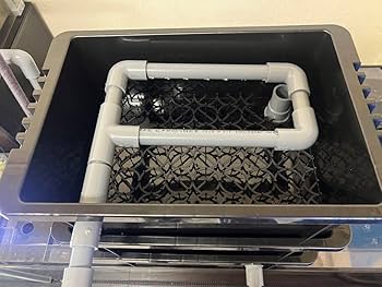 Amazon.co.jp: 自作 濾過装置 3段ボックス ブラック 濾過層 濾過器