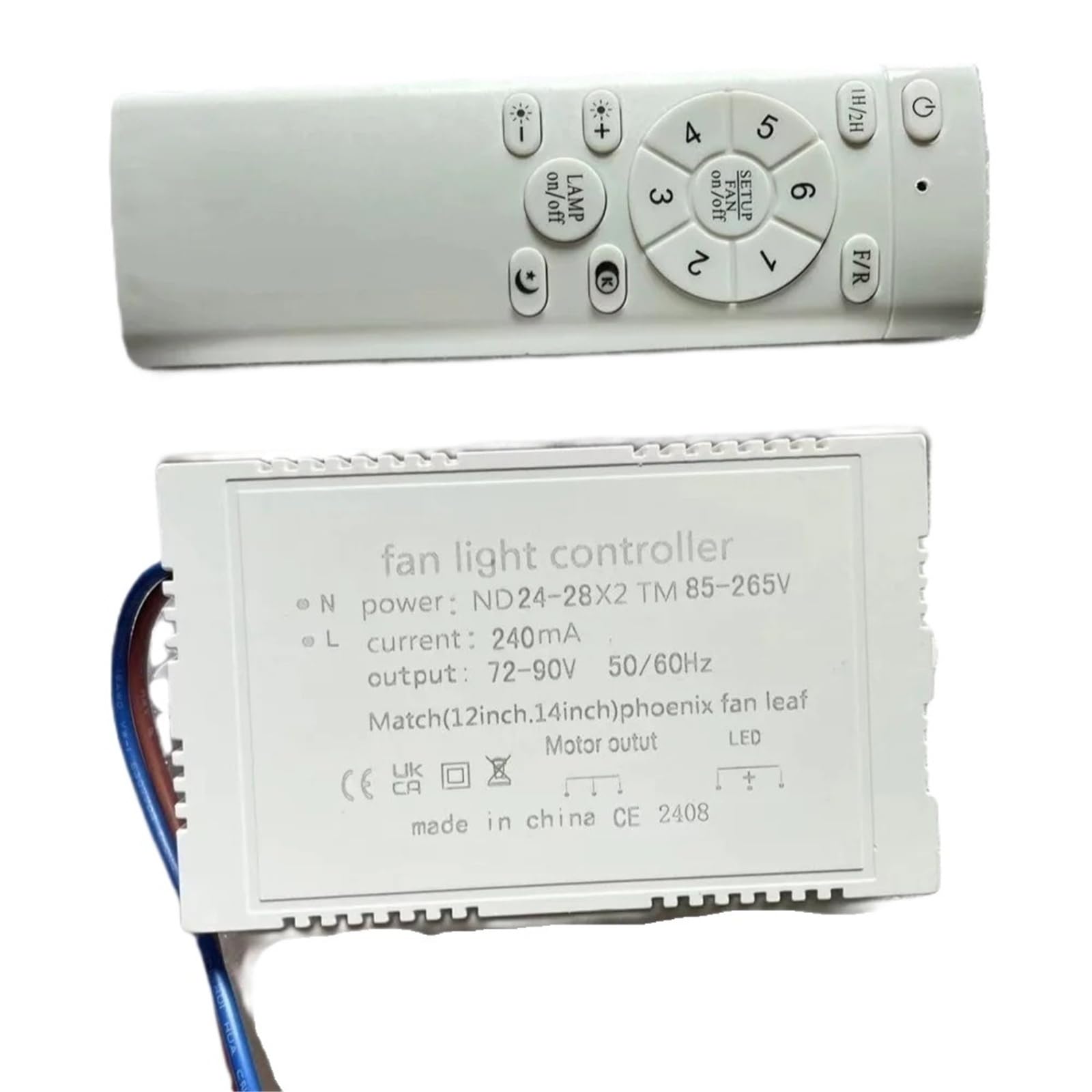 LED Transformer 240 mA variable avec boîtier d'alimentation à courant constant et télécommande - 5
