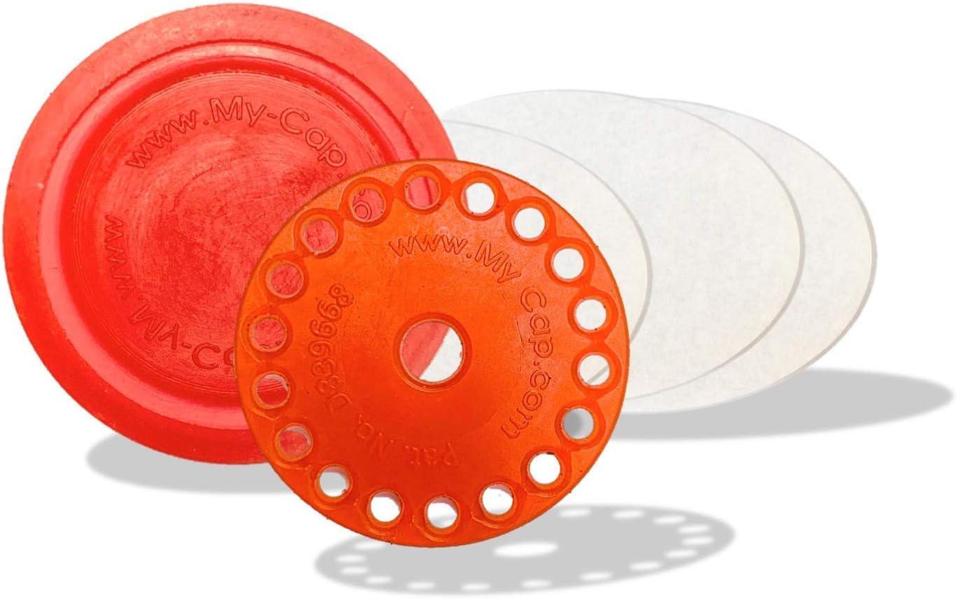 Silicone Cap and Lid to Reuse Capsules 