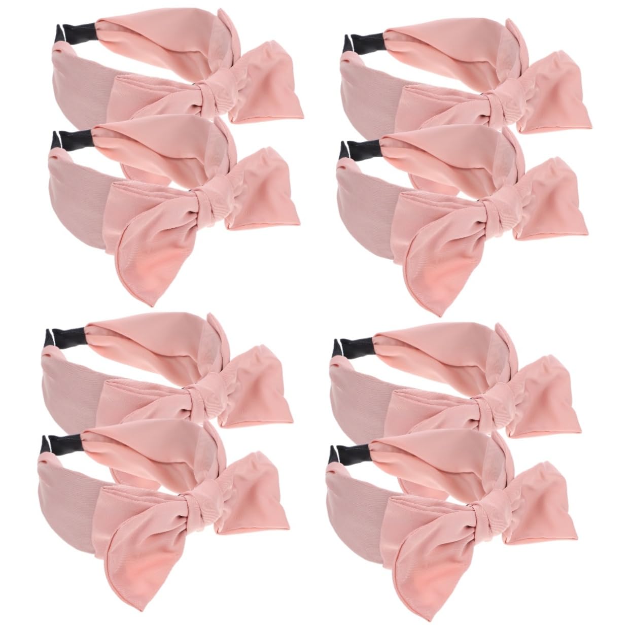 Ipetboom 8pezzi Fascia Larga Con Nodo Per Donna Raso Elegante Cerchietto Per Acconciature Da Accessorio Fashion Per Feste Cerimonie e Occasioni Speciali