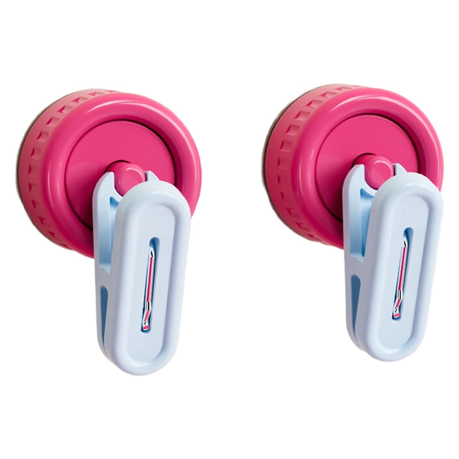 Jiingekk B Of 2 Suction Cup Storage Clip Not Drill Wall Mount Strong Adhesive Organizers For Athroom Kitchen Damp Place Not Drill Wall Storage Clip