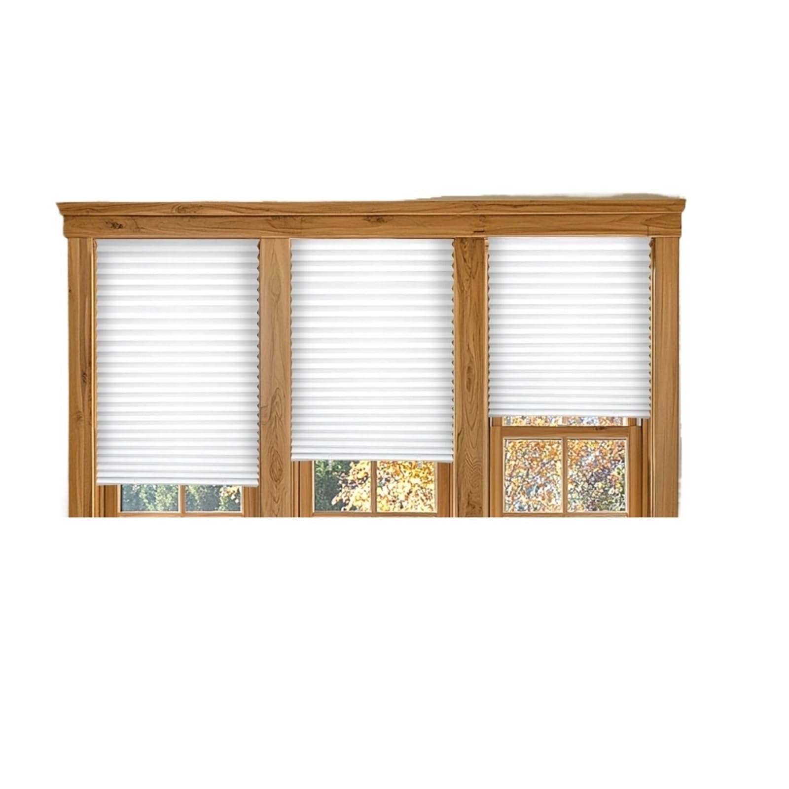Self-Adhesive Blinds No-drill Blinds, Cuttable To Size As Needed, Cordless And Self-adhesive, Temporary, Suitable For Home for Bedroom
