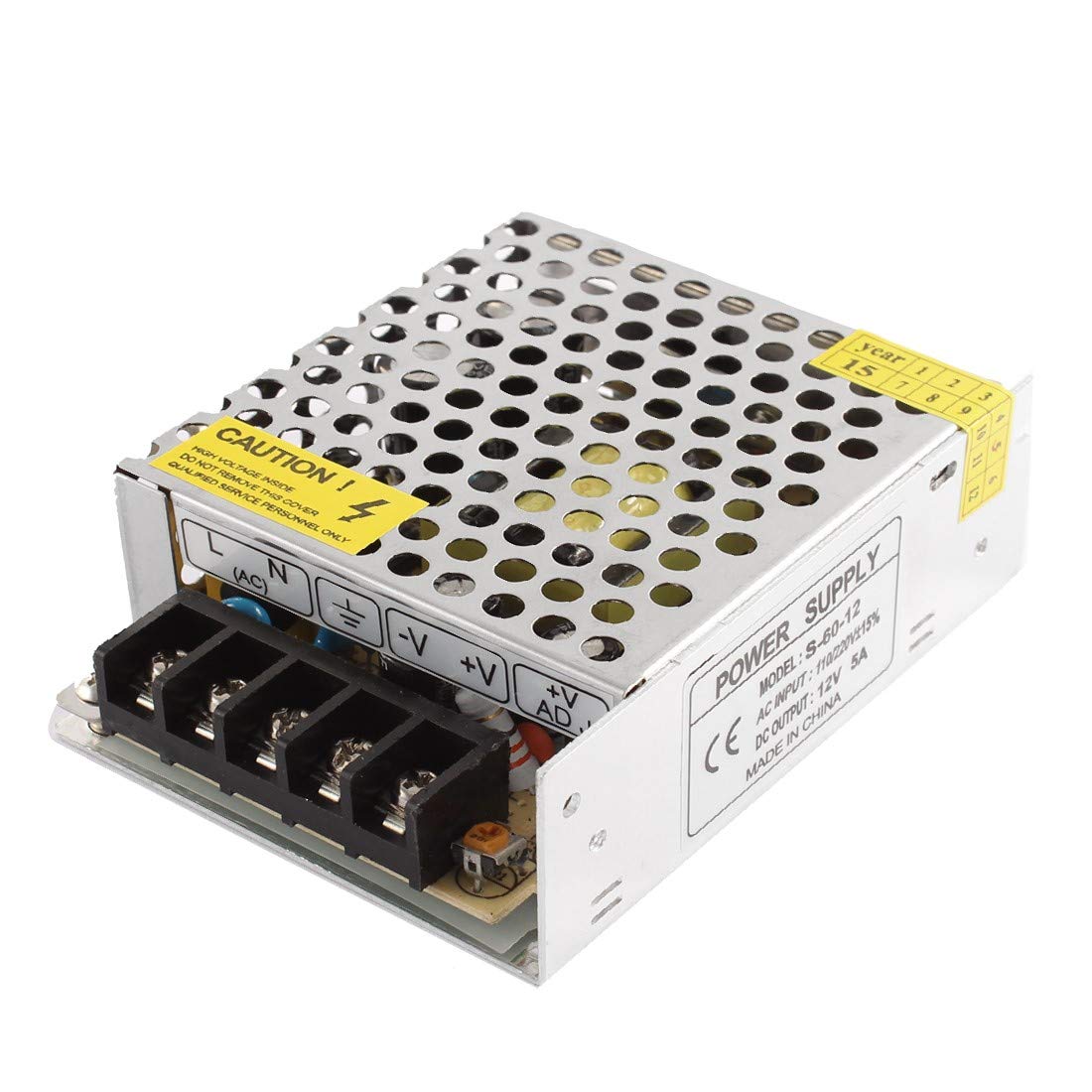 Adaptateur d'alimentation à découpage 12V 5A pour réparer un éclairage en panne