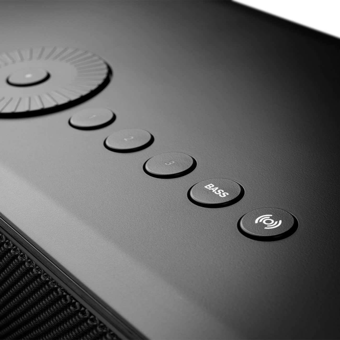 Teufel Motiv® Home - Enceinte connectée Streaming Portable puissante sans-Fil avec WiFi, Airplay 2, Chromecast, Multiroom, Bluetooth - Noir