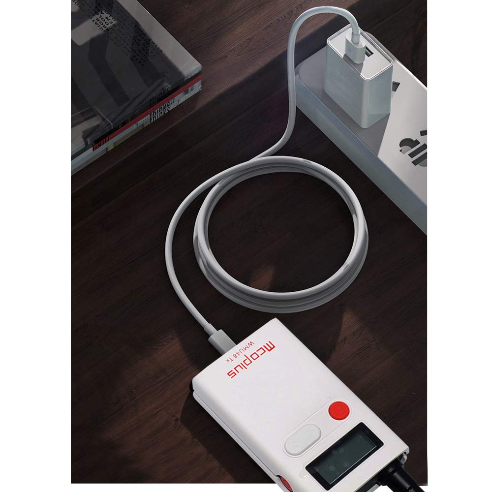 UHF-WMU48 (GA) Micrófono Lavalier inalámbrico, 48 canales, UHF, inalámbrico, sistema de micrófono de solapa, para smartphone, cámara DSLR, entrevistas, 1 TX+ 1 RX